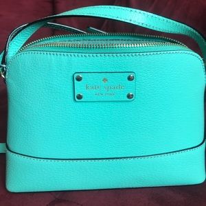 Authentic Kate Spade Teal Hanna Crossbody